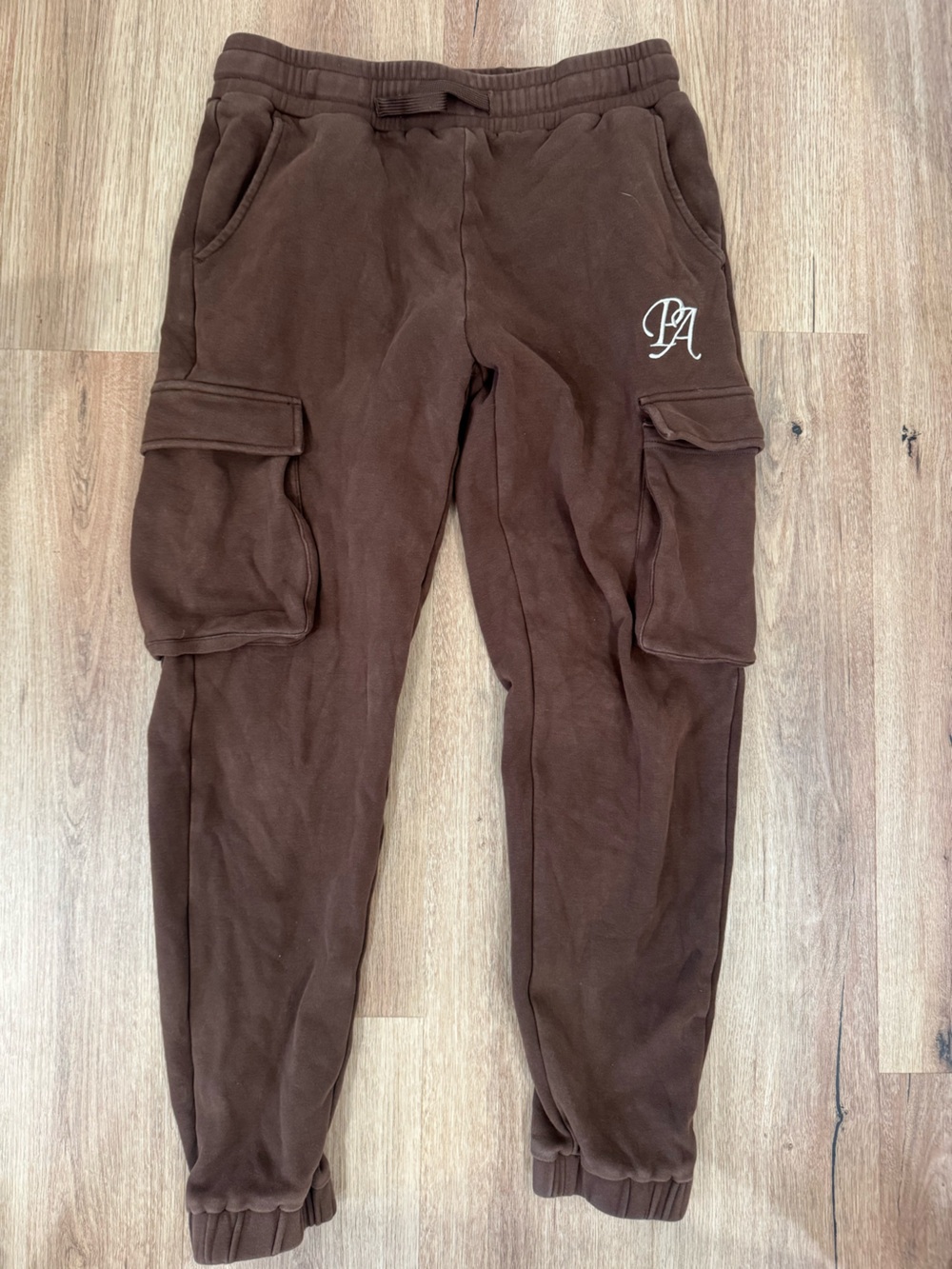 P'tula Dark Brown Cargo Joggers